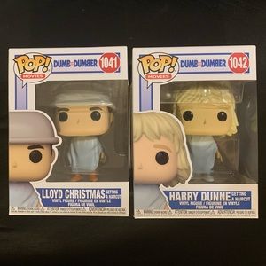 NIB Dumb and Dumber Funko Pop! Figure Set- Getting a Haircut